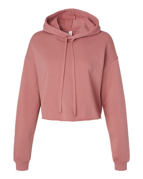 BELLA + CANVAS 7502 Women's Crop Hoodie Sweatshirt