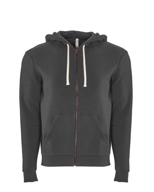 Next Level 9602 Unisex Santa Barbara Full-Zip Hoodie Sweatshirt