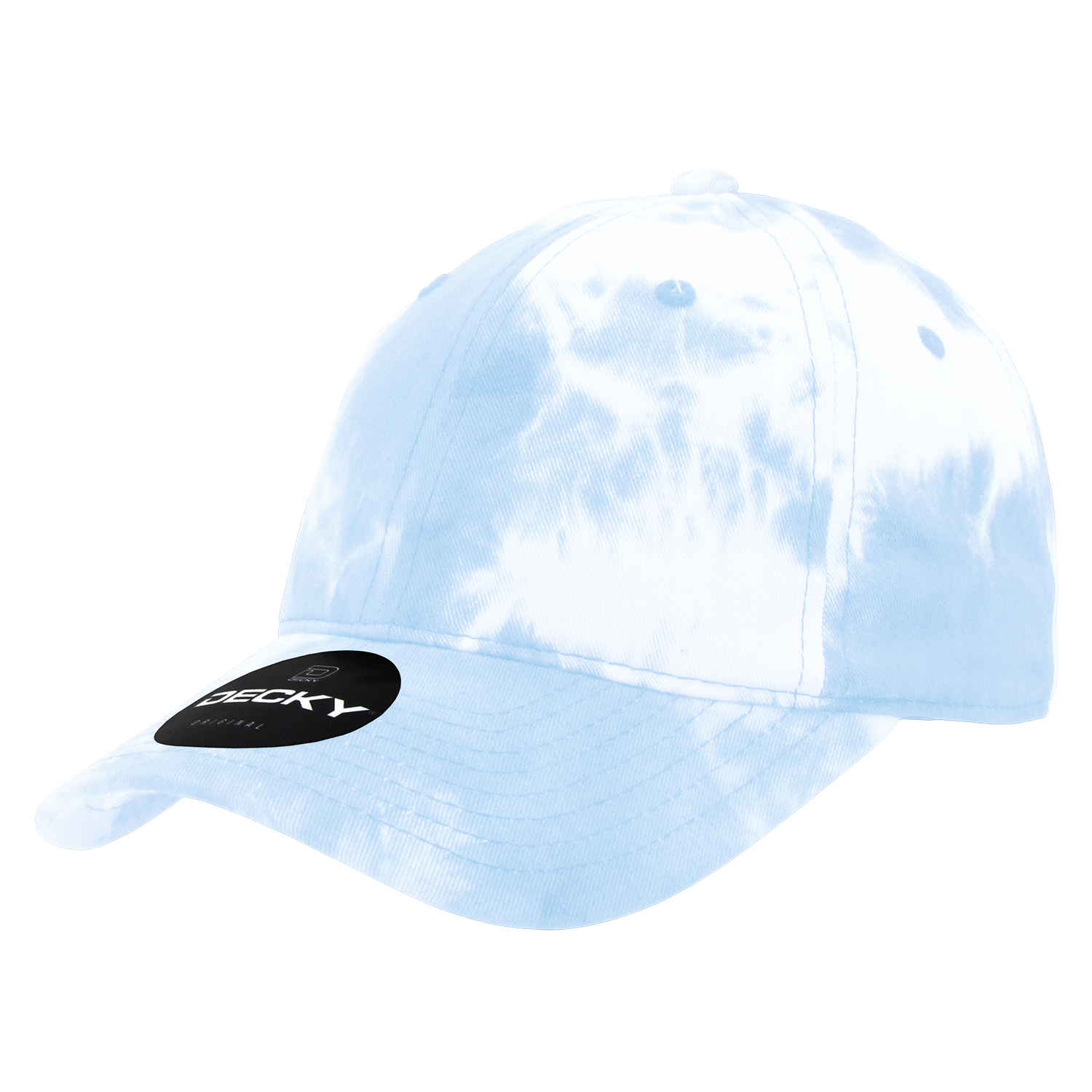 Decky 7205 6 Panel Low Profile Relaxed Tie Dye Dad Hat