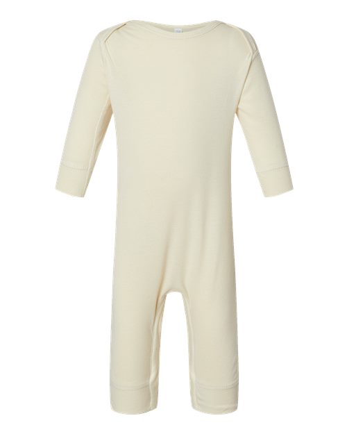 Rabbit Skins 4412 Infant Long Legged Baby Rib Bodysuit
