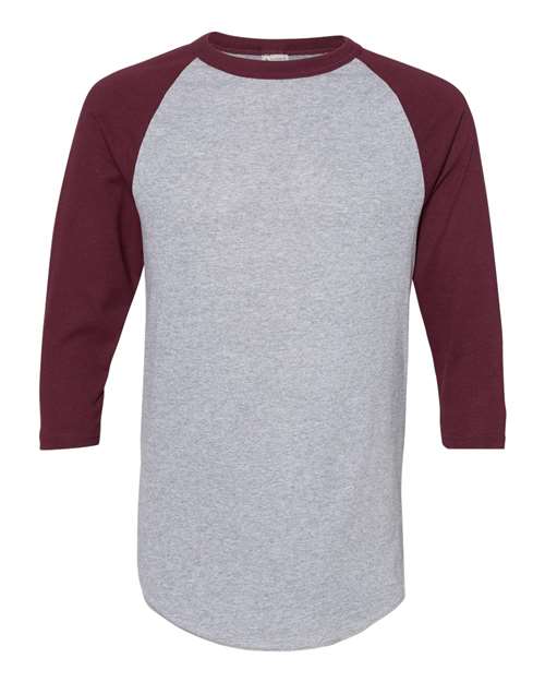 Augusta Sportswear 4420 Unisex Three-Quarter Raglan Sleeve Baseball Jersey T-Shirt
