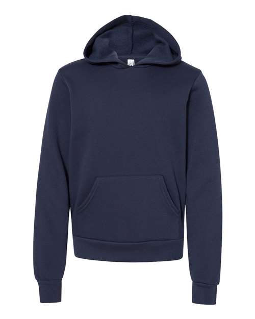 BELLA + CANVAS 3719Y Youth Sponge Fleece Hoodie Sweatshirt