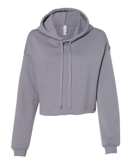 BELLA + CANVAS 7502 Women's Crop Hoodie Sweatshirt