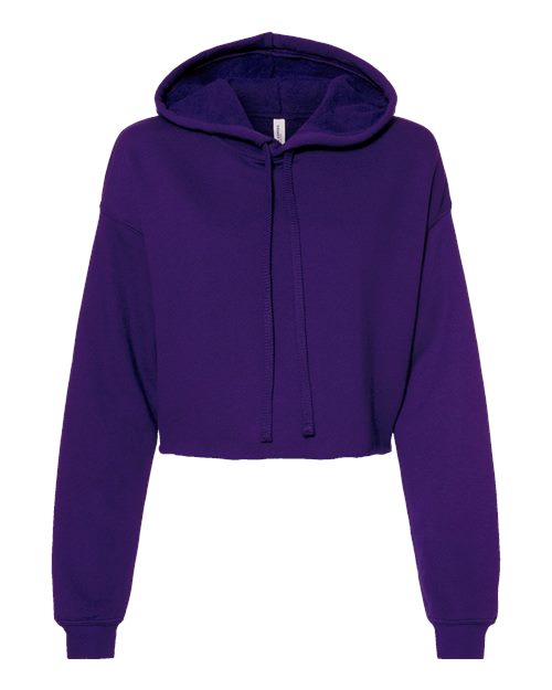 BELLA + CANVAS 7502 Women's Crop Hoodie Sweatshirt