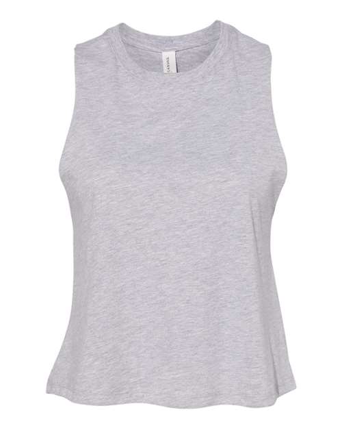 BELLA + CANVAS 6682 Women's Racerback Crop Tank