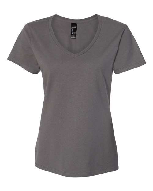 Hanes S04V Women's Perfect-T V-Neck T-Shirt