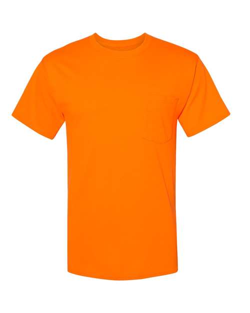 Hanes W110 Unisex Workwear Pocket T-Shirt
