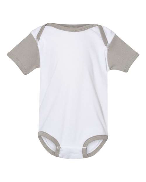 Rabbit Skins 4400 Infant Baby Rib Bodysuit