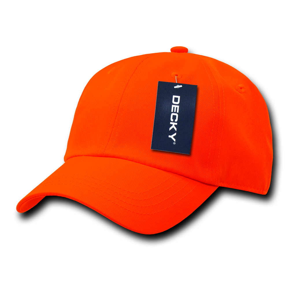 Decky 761 6 Panel Low Profile Structured Neon Cap