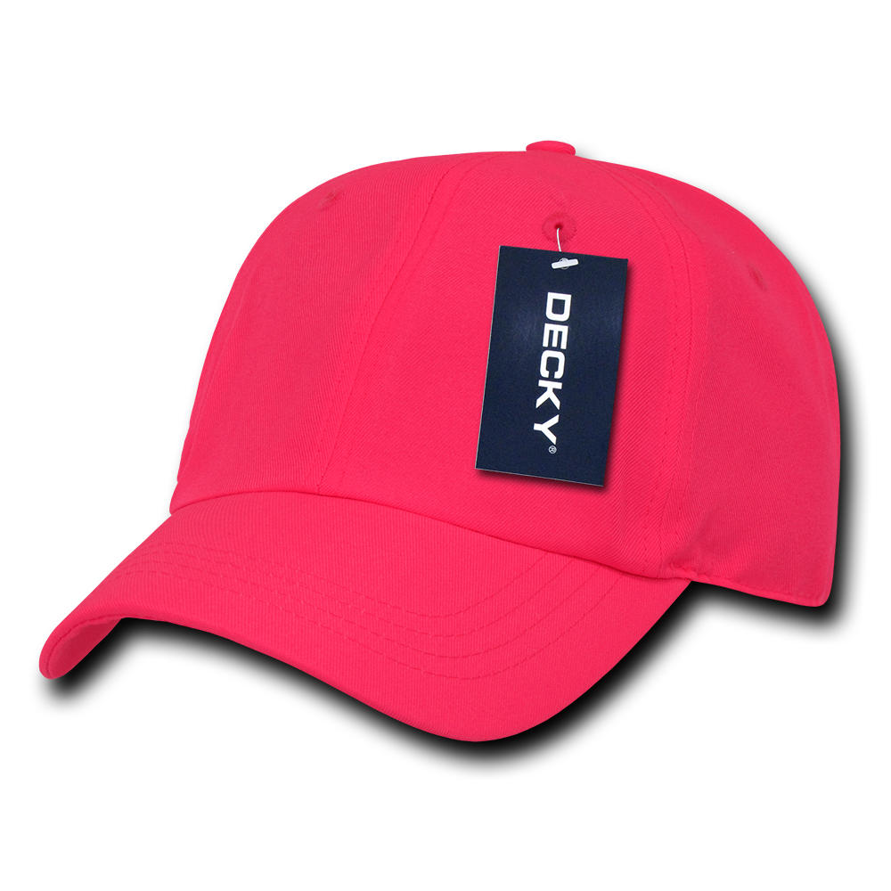 Decky 761 6 Panel Low Profile Structured Neon Cap