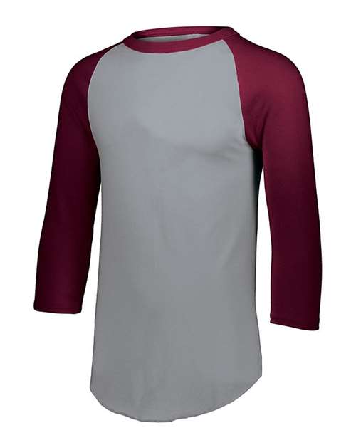 Augusta Sportswear 4421 Youth Three-Quarter Sleeve Baseball Jersey
