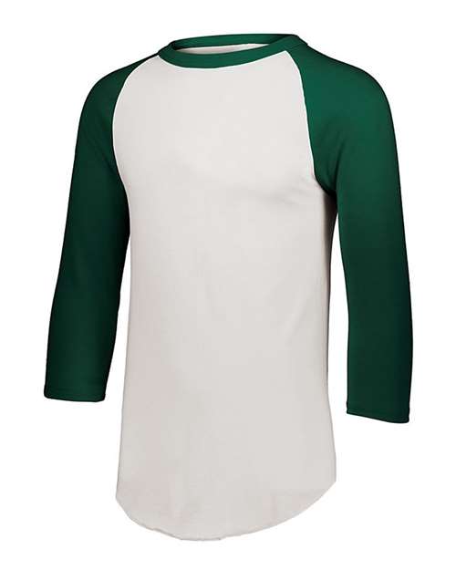 Augusta Sportswear 4421 Youth Three-Quarter Sleeve Baseball Jersey