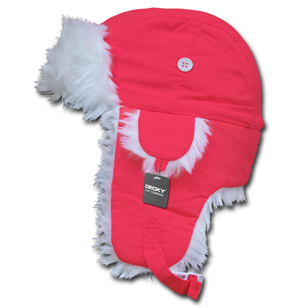 Decky 779 Neon Aviator Hat, Neon Green/White