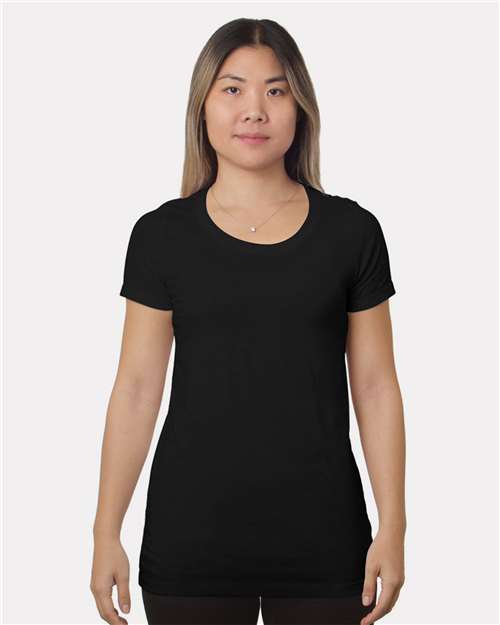Bayside 9625 Women's Fine Jersey T-Shirt