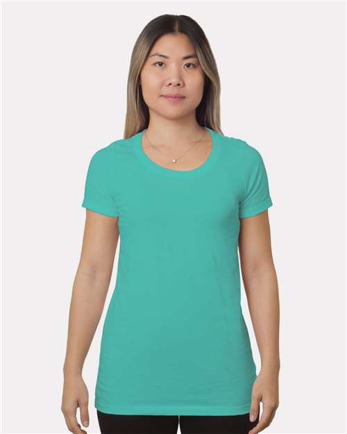 Bayside 9625 Women's Fine Jersey T-Shirt