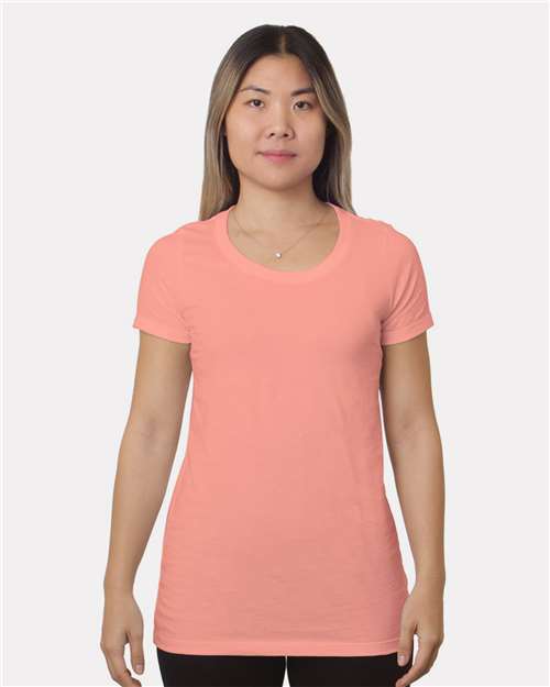 Bayside 9625 Women's Fine Jersey T-Shirt