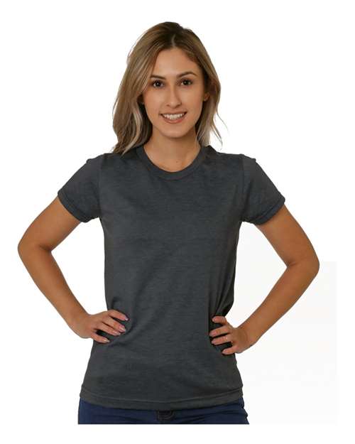 Bayside 5810 Women's USA-Made Triblend T-Shirt