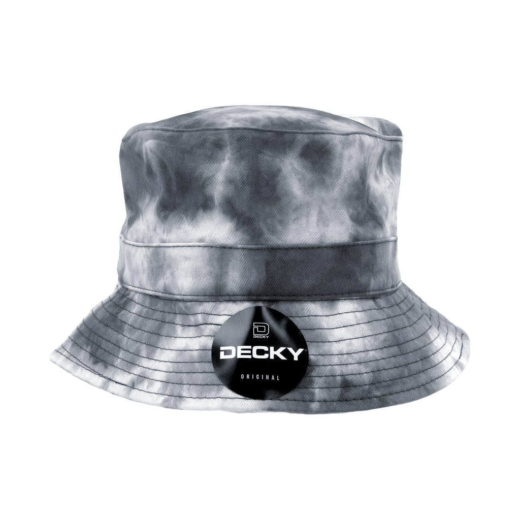 Decky 7961 Tie Dye Bucket Hat, Black