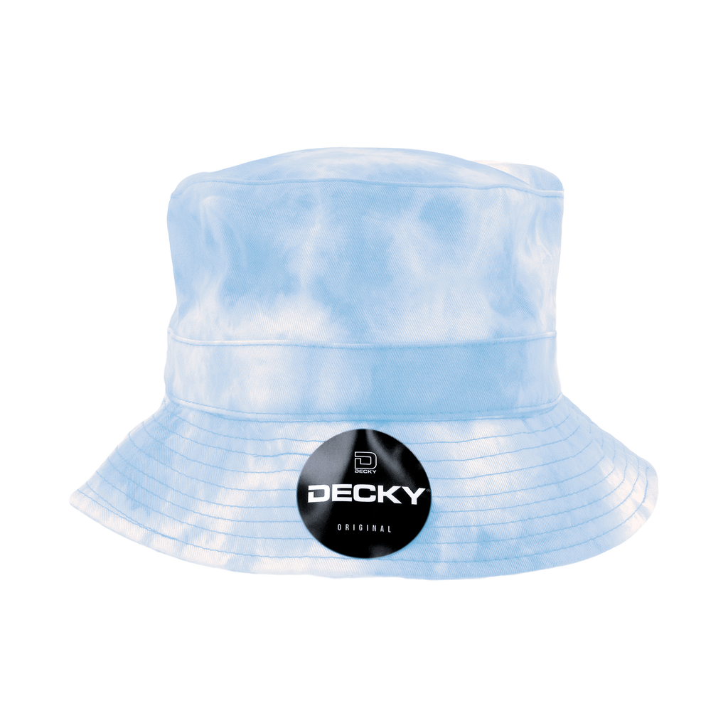 Decky 7961 Tie Dye Bucket Hat, Black