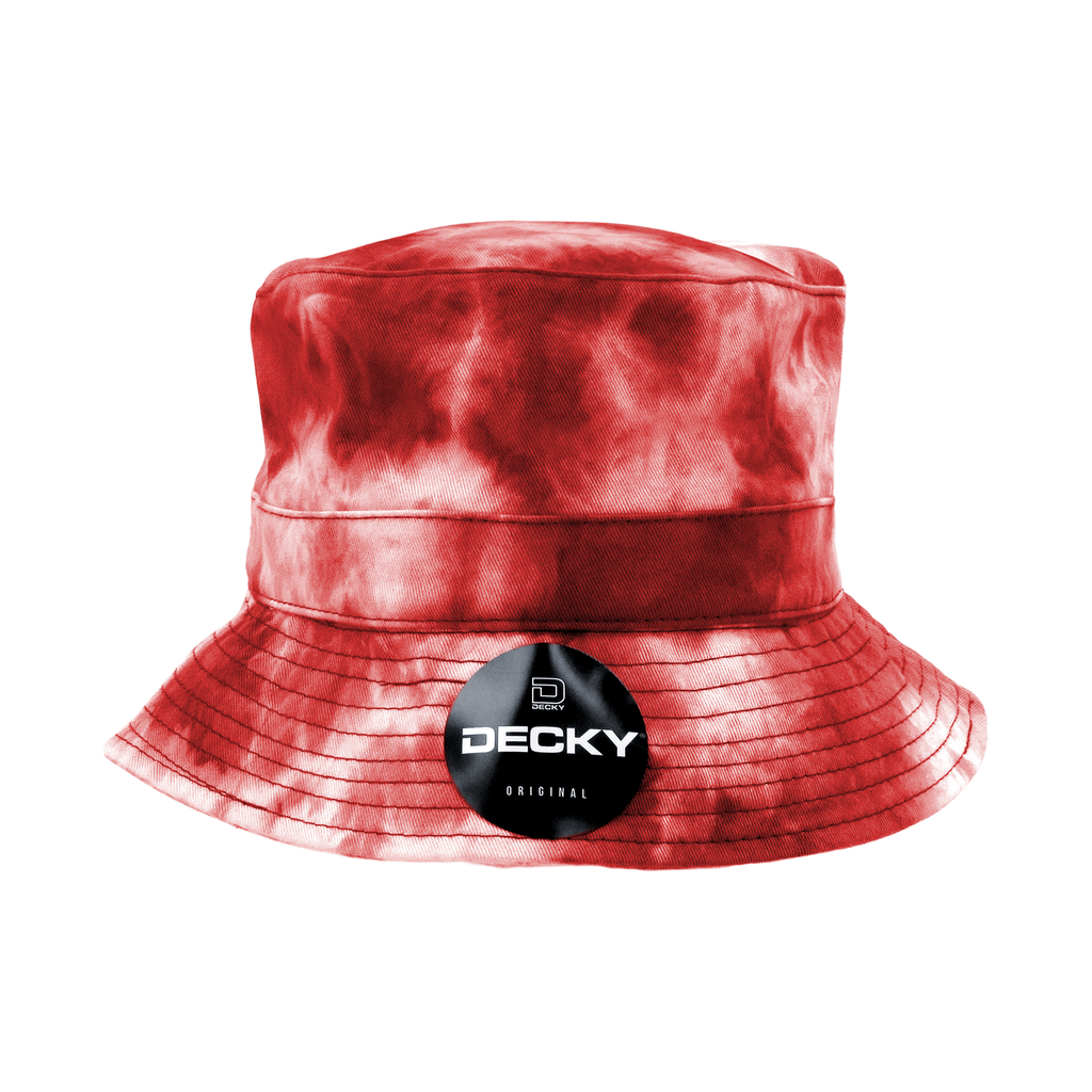 Decky 7961 Tie Dye Bucket Hat, Black