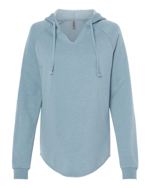 Independent Trading Co. PRM2500 Women’s Lightweight California Wave Wash Hooded Sweatshirt
