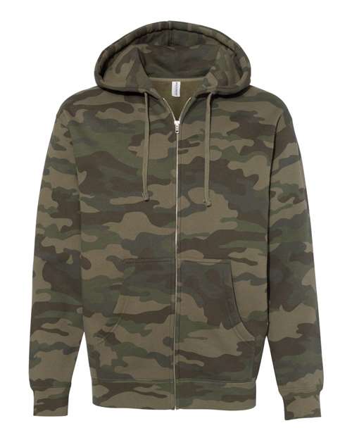 Independent Trading Co. IND4000Z Unisex Heavyweight Full-Zip Hooded Sweatshirt