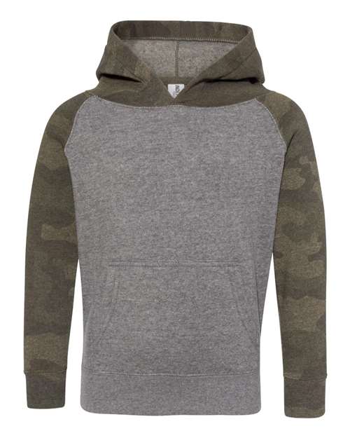 Independent Trading Co. PRM10TSB Toddler Special Blend Hooded Raglan Sweatshirt