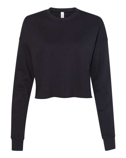 BELLA + CANVAS 7503 Women's Crop Crewneck Sweatshirt