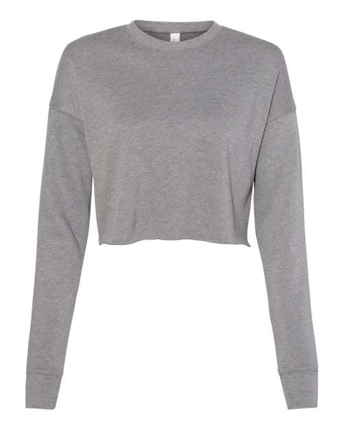 BELLA + CANVAS 7503 Women's Crop Crewneck Sweatshirt