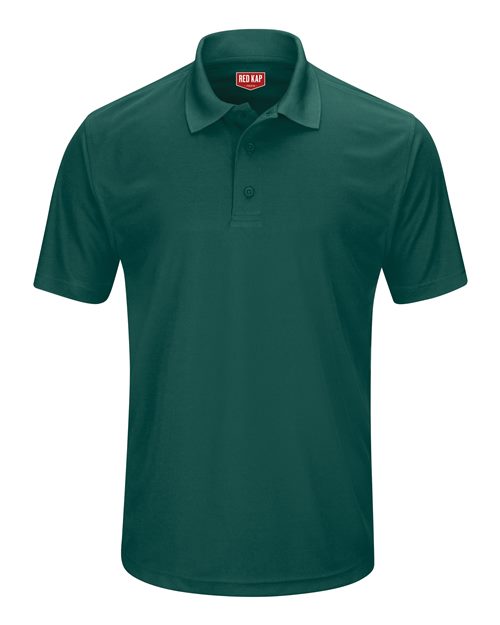 Red Kap SK96 Men's Short Sleeve Performance Knit Pocketless Core Polo
