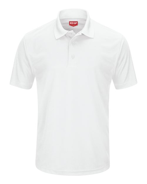 Red Kap SK96 Men's Short Sleeve Performance Knit Pocketless Core Polo