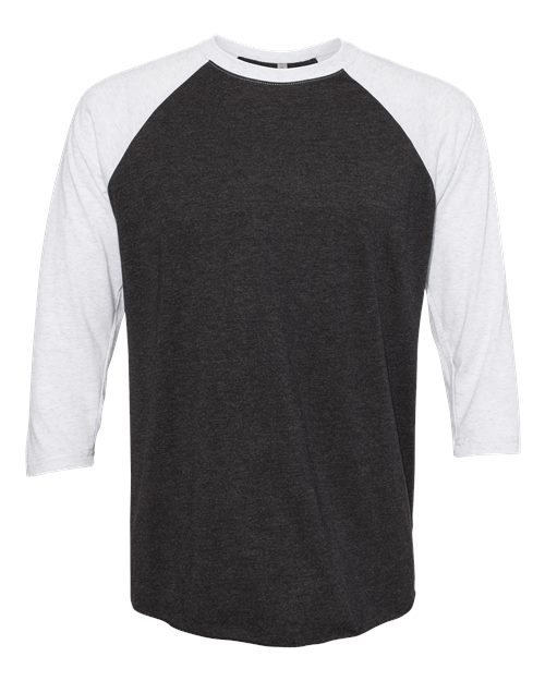 Next Level 6051 Unisex Triblend Three-Quarter Raglan T-Shirt