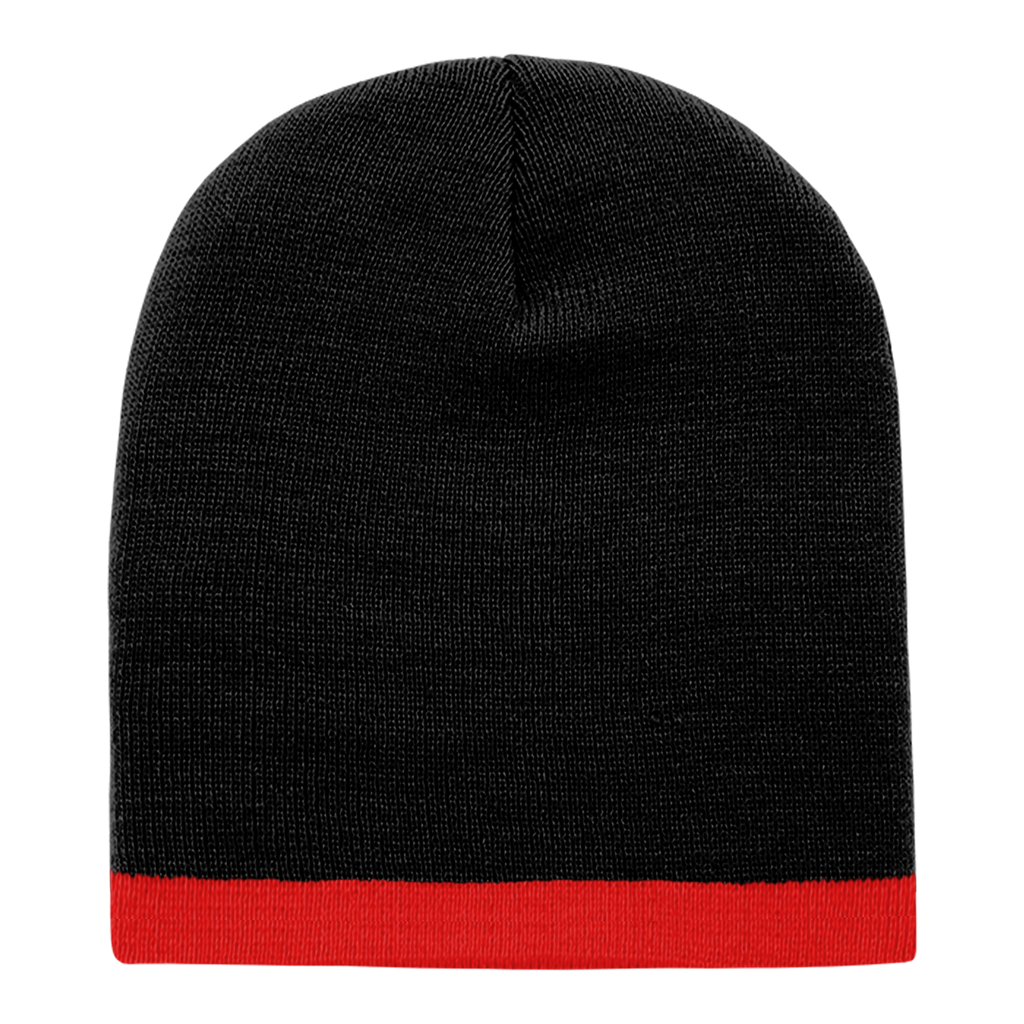 Decky 8007 Acrylic/Polyester Striped Short Beanie