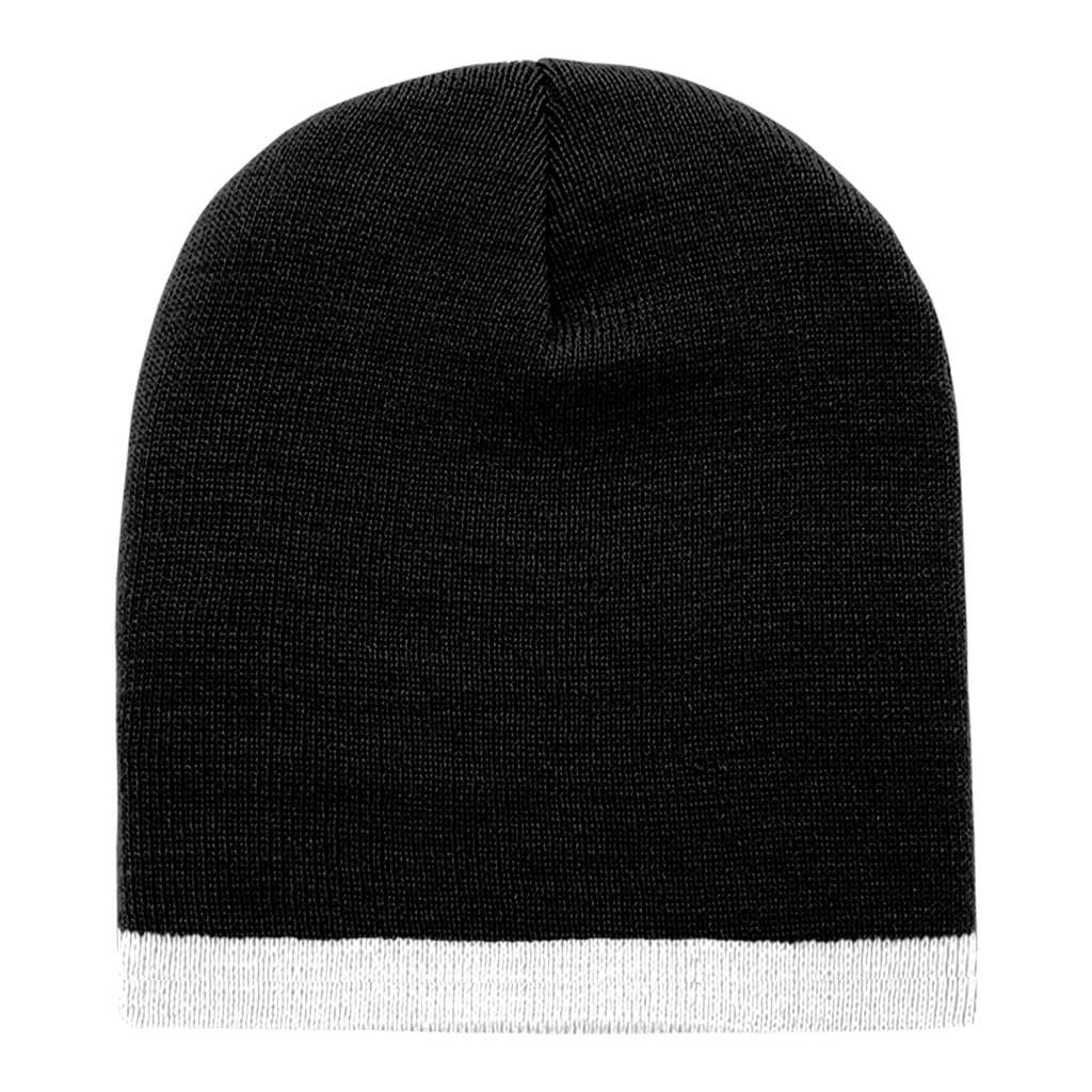 Decky 8007 Acrylic/Polyester Striped Short Beanie
