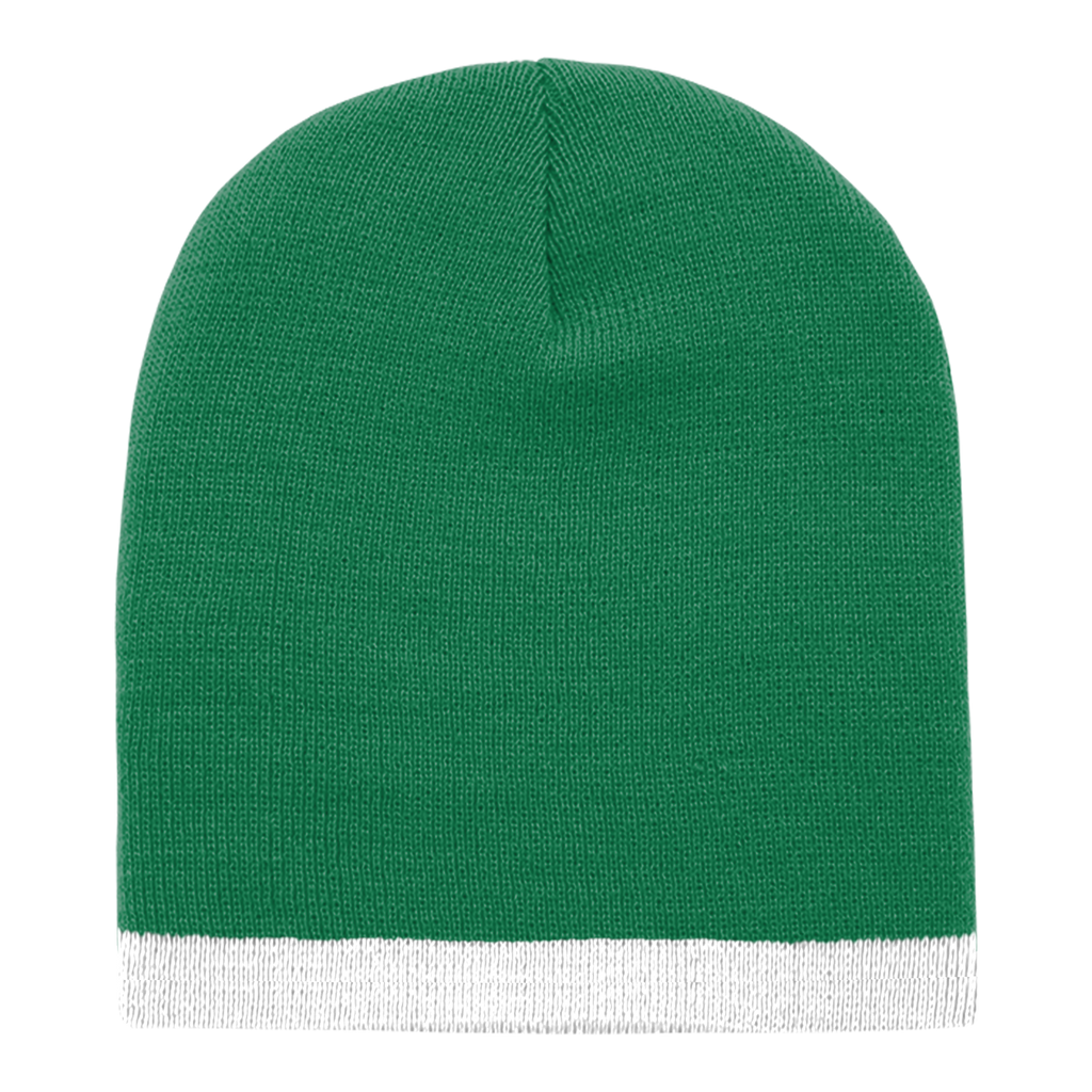 Decky 8007 Acrylic/Polyester Striped Short Beanie