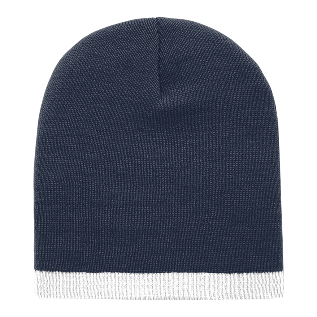 Decky 8007 Acrylic/Polyester Striped Short Beanie