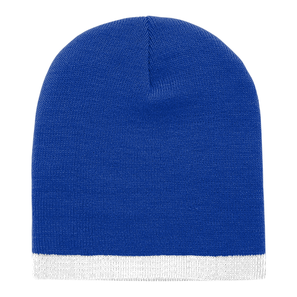 Decky 8007 Acrylic/Polyester Striped Short Beanie