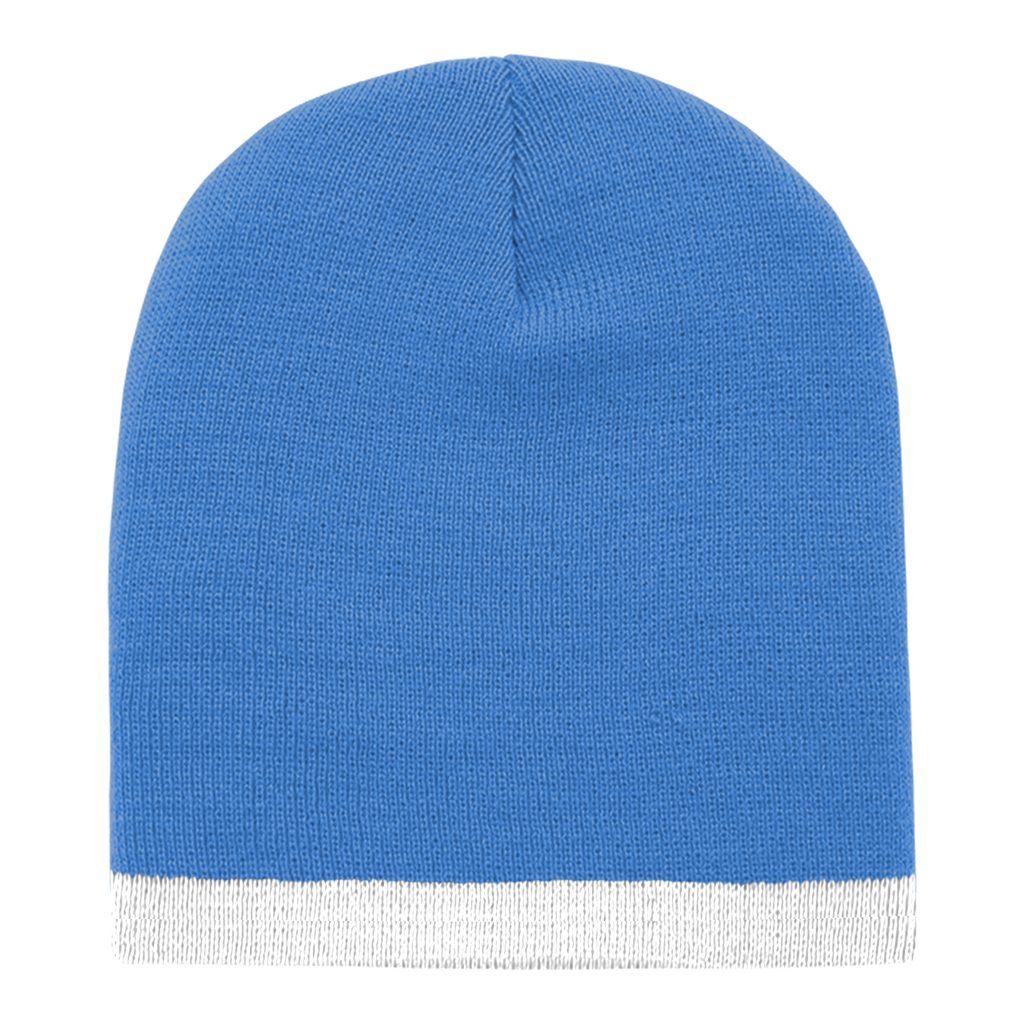 Decky 8007 Acrylic/Polyester Striped Short Beanie
