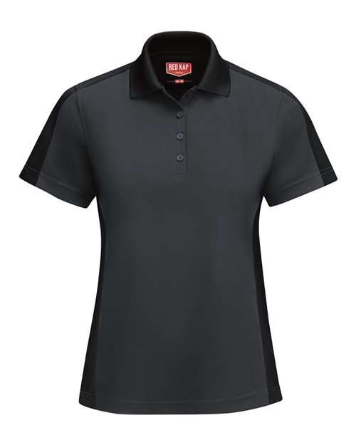 Red Kap SK53 Women's Performance Knit Two-Tone Polo