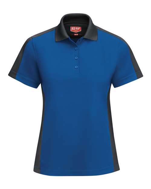 Red Kap SK53 Women's Performance Knit Two-Tone Polo