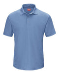 Red Kap SK74 Men's Performance Knit Gripper-Front Polo