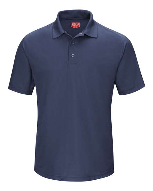 Red Kap SK74 Men's Performance Knit Gripper-Front Polo