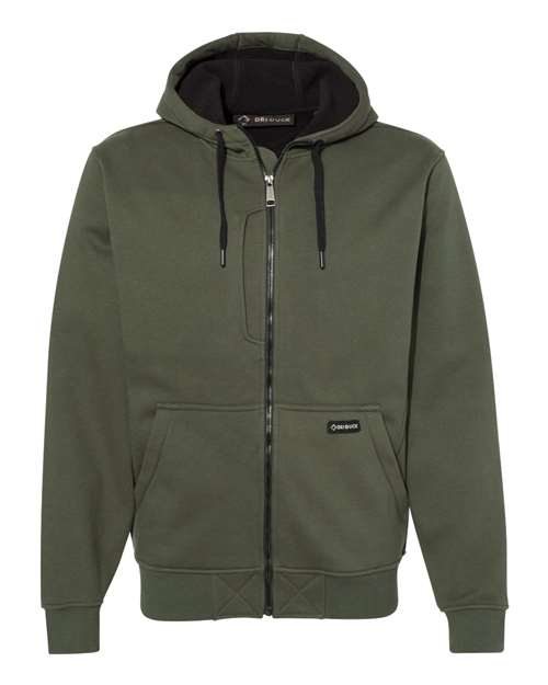DRI DUCK 7040 Men's Bateman Bonded Power Fleece 2.0 Full-Zip Jacket