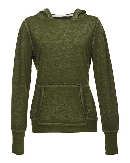 J. America 8912 Women's Zen Fleece Hooded Sweatshirt