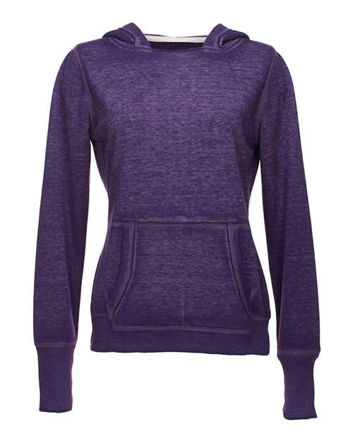 J. America 8912 Women's Zen Fleece Hooded Sweatshirt
