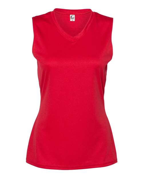 C2 Sport 5663 Women's Sleeveless V-Neck T-Shirt
