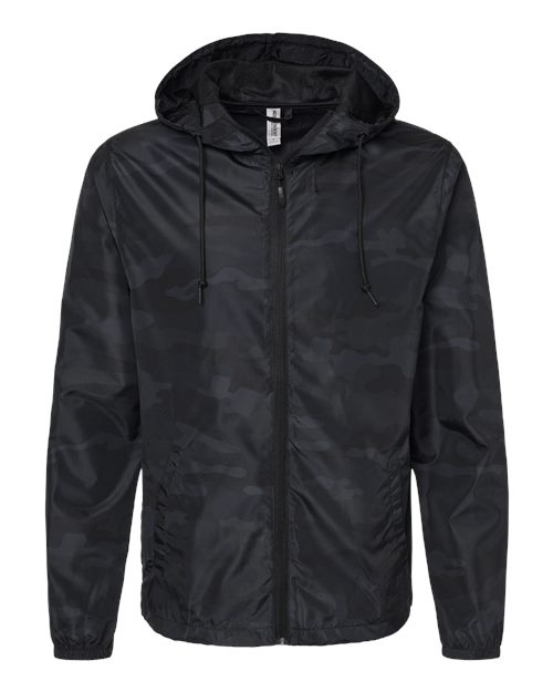 Independent Trading Co. EXP54LWZ Men's Lightweight Windbreaker Full-Zip Jacket