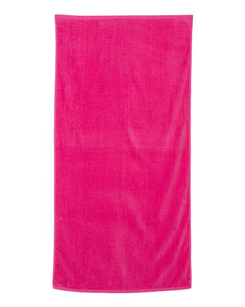 Q-Tees QV3060 Velour Beach Towel