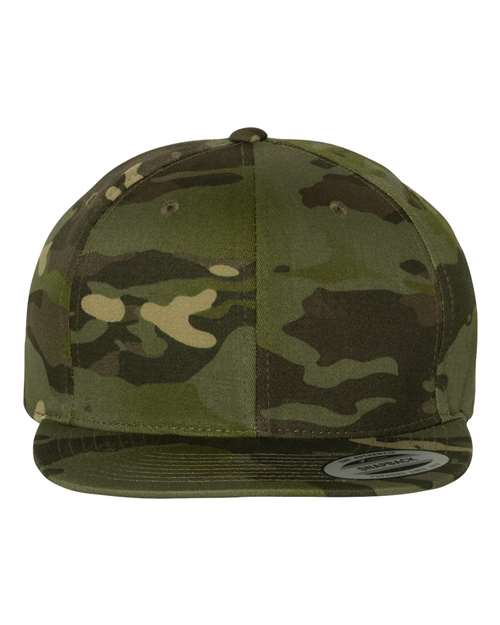 YP Classics 6089M Premium Flat Bill Snapback Cap