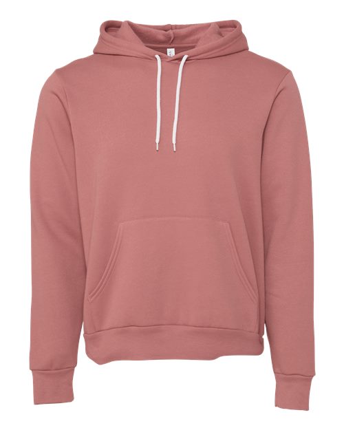BELLA + CANVAS 3719 Unisex Sponge Fleece Hoodie Sweatshirt